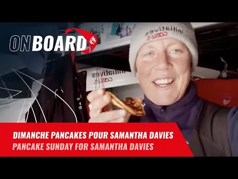 Dimanche pancakes pour Samantha Davies | Vendée Globe 2024