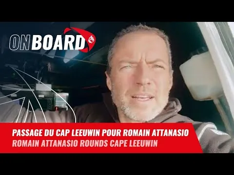 Passage du Cap Leeuwin pour Romain Attanasio | Vendée Globe 2024