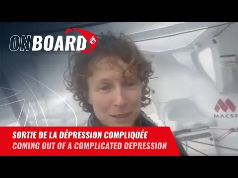 Sortie de la dépression compliquée pour Isabelle Joschke | Vendée Globe 2024