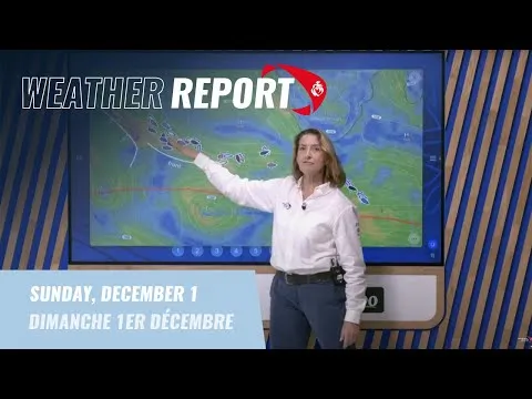 Weather report #21 - December 1st | Vendée Globe 2024