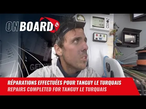 Réparations effectuées pour Tanguy Le Turquais | Vendée Globe 2024