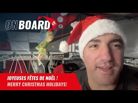 Damien Seguin vous souhaite de joyeuses fêtes Noël ! | Vendée Globe 2024