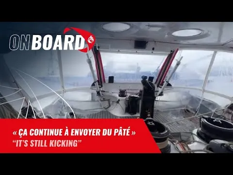 "Ça continue à envoyer du pâté" pour Damien Seguin | Vendée Globe 2024