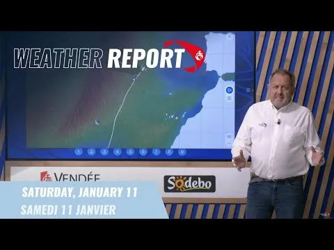 Weather report #62 - January 11 | Vendée Globe 2024