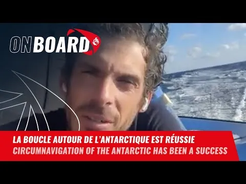 La boucle autour de l'antarctique est réussie pour Charlie Dalin  | Vendée Globe 2024