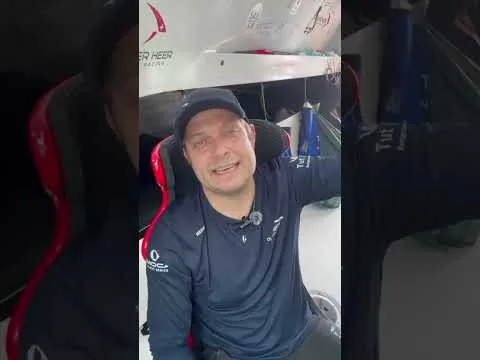 Encouraging words from Oliver's wife | Vendée Globe 2024