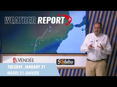 Weather report #72 - January 21 | Vendée Globe 2024