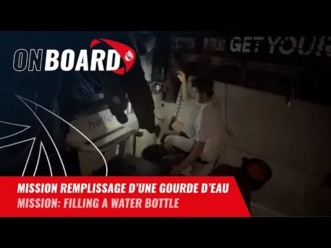 Mission "remplissage d’eau" pour Tanguy Le Turquais | Vendée Globe 2024