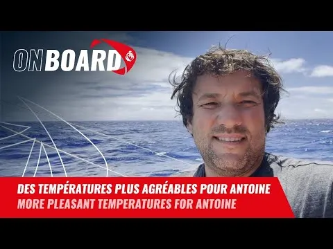 Des températures plus agréables pour Antoine Cornic