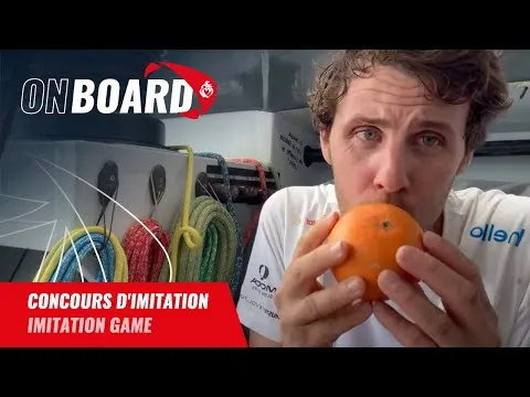 Tanguy imite .... à vous de deviner | Vendée Globe 2024