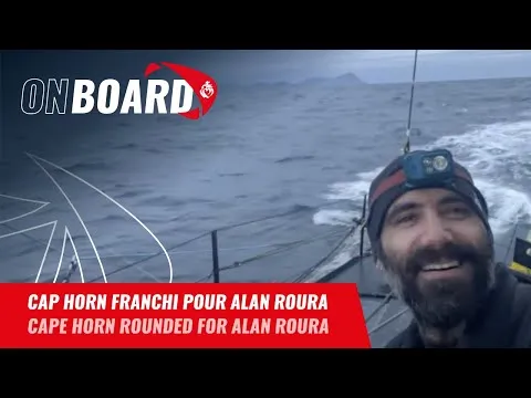 Cap Horn franchi pour Alan Roura | Vendée Globe 2024