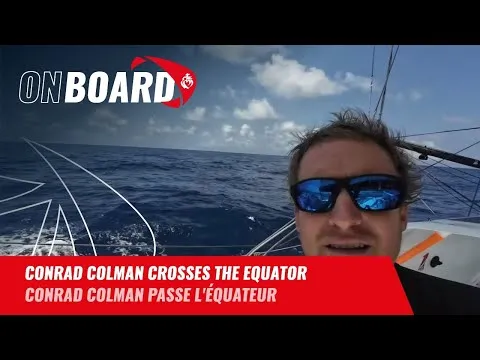 Conrad Colman crosses the equator | Vendée Globe 2024