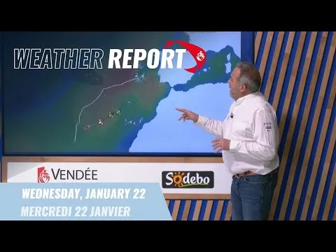 Weather report #73 - January 22 | Vendée Globe 2024