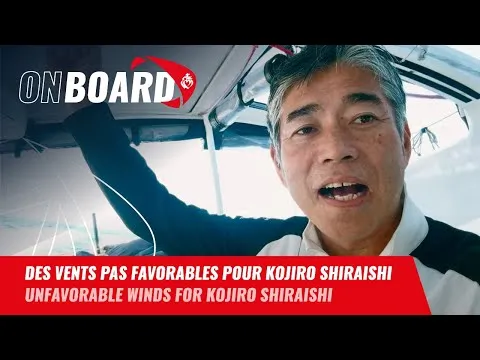 Des vents pas favorables pour Kojiro Shiraishi | Vendée Globe 2024