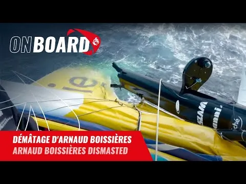 🔴 Démâtage d'Arnaud Boissières | Vendée Globe 2024