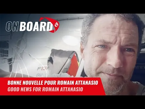 Bonne nouvelle pour Romain Attanasio | Vendée Globe 2024