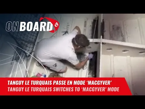 Tanguy Le Turquais passe en mode ‘MacGyver’ | Vendée Globe 2024