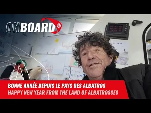 Bonne année depuis le pays des Albatros avec Jean Le Cam | Vendée Globe 2024