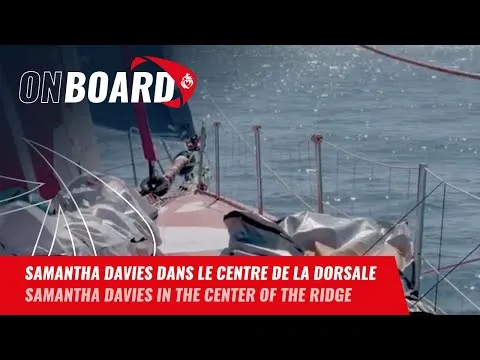 Samantha Davies dans le centre de la dorsale | Vendée Globe 2024