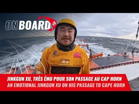 Jinkgun Xu, très ému pour son passage au cap Horn | Vendée Globe 2024