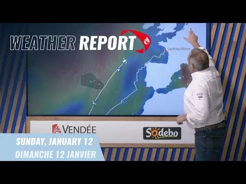 Weather report #63 - January 12 | Vendée Globe 2024