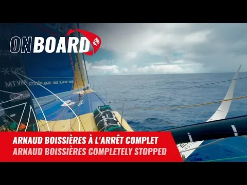 Arnaud Boissières à l'arrêt complet | Vendée Globe 2024