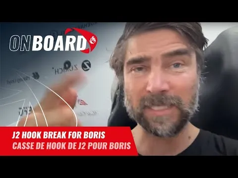 J2 hook break for Boris | Vendée Globe 2024