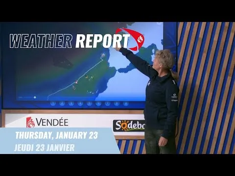 Weather report #74 - January 23 | Vendée Globe 2024