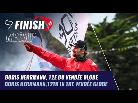 Boris Herrmann à la 12e place de la course | Finish recap | Vendée Globe 2024