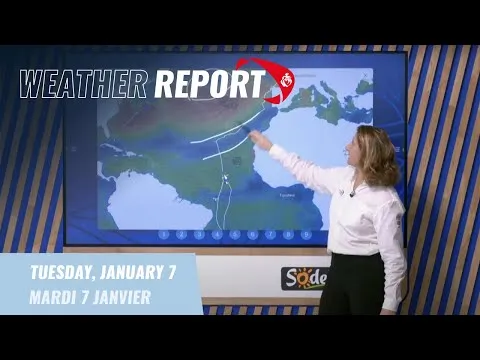 Weather report #58 - January 7 | Vendée Globe 2024