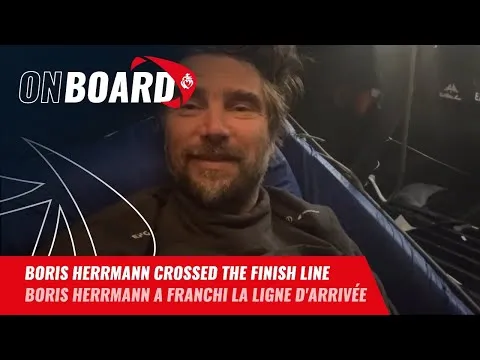 Boris Herrmann crossed the finish line | Vendée Globe 2024