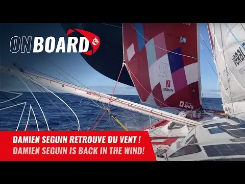 Damien Seguin retrouve du vent ! | Vendée Globe 2024