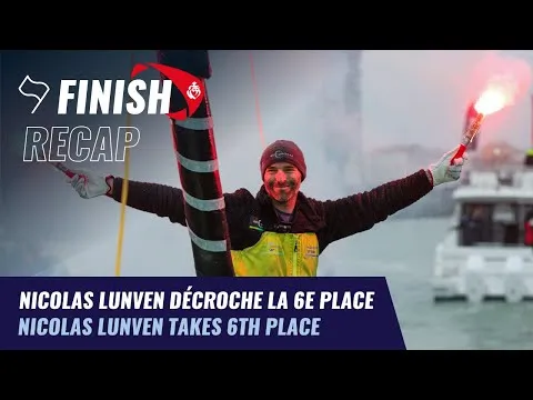 Nicolas Lunven décroche la 6e place | Finish recap | Vendée Globe 2024