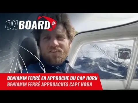 Benjamin Ferré en approche du cap Horn | Vendée Globe 2024