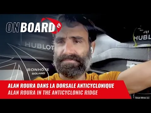 Alan Roura dans la dorsale | Vendée Globe 2024