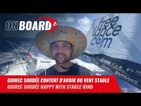 Guirec Soudée : "Enfin du vent !" | Vendée Globe 2024