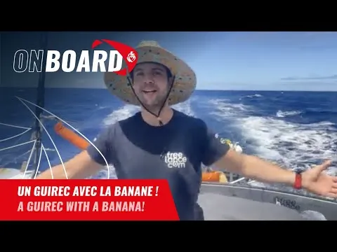 Un Guirec avec la banane !  | Vendée Globe 2024