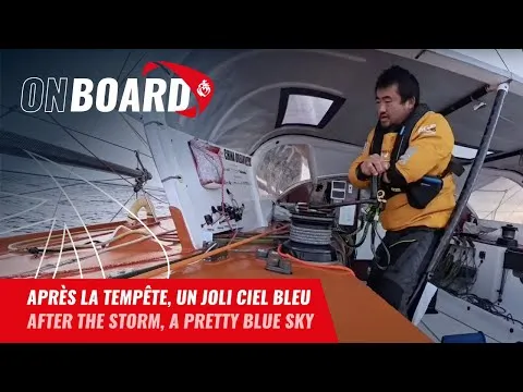 Après la tempête, un joli ciel bleu pour Jingkun Xu | Vendée Globe 2024