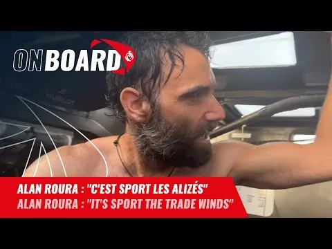 Conditions sportives pour Alan Roura | Vendée Globe 2024