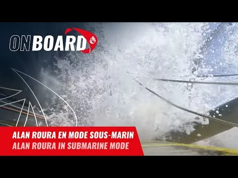 Alan Roura en mode sous-marin | Vendée Globe 2024