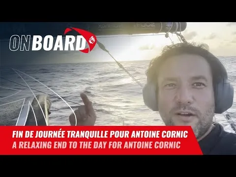 Fin de journée tranquille pour Antoine Cornic | Vendée Globe 2024