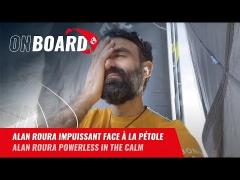 Alan Roura impuissant dans la pétole | Vendée Globe 2024