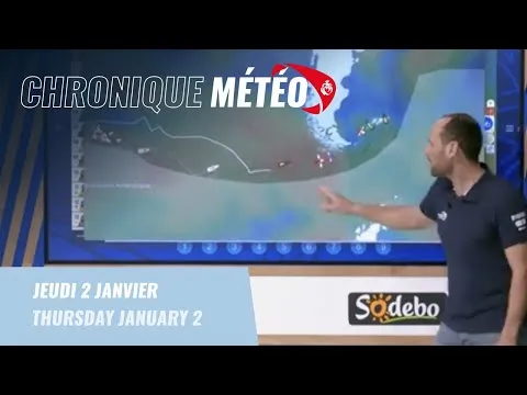 Chronique météo #53 - 2 janvier | Vendée Globe 2024