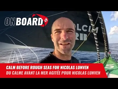 Du calme avant la mer agitée pour Nicolas Lunven | Vendée Globe 2024