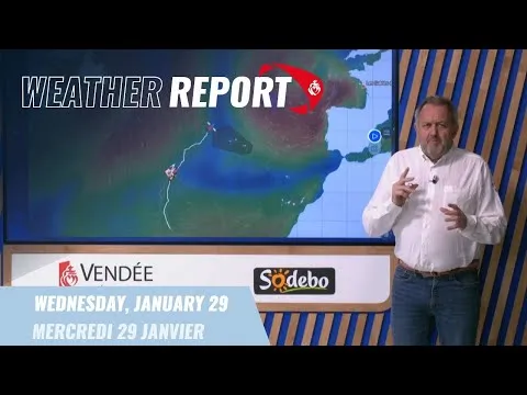 Weather report #80 - January 29 | Vendée Globe 2024