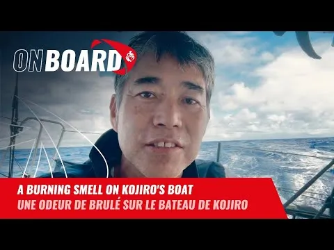 A burning smell on Kojiro's boat!