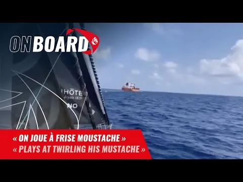 "On joue à frise moustache"  | Vendée Globe 2024