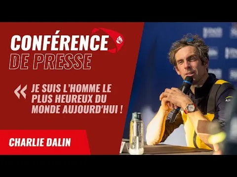 Charlie Dalin | Conférence de presse | Vendée Globe 2024