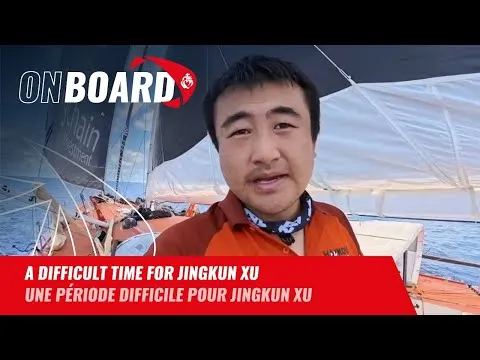 A difficult time for Jingkun Xu | Vendée Globe 2024