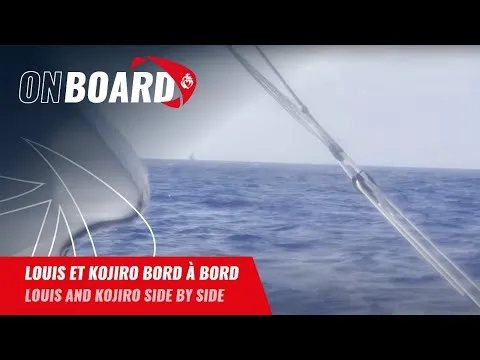 Un normand et un japonnais bord à bord | Vendée Globe 2024